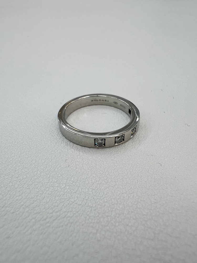 [중고명품 럭스올 울산점]불가리 메리미 플래티넘 다이아몬드 5P 웨딩링--2