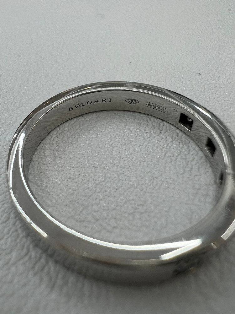 [중고명품 럭스올 울산점]불가리 메리미 플래티넘 다이아몬드 5P 웨딩링--5