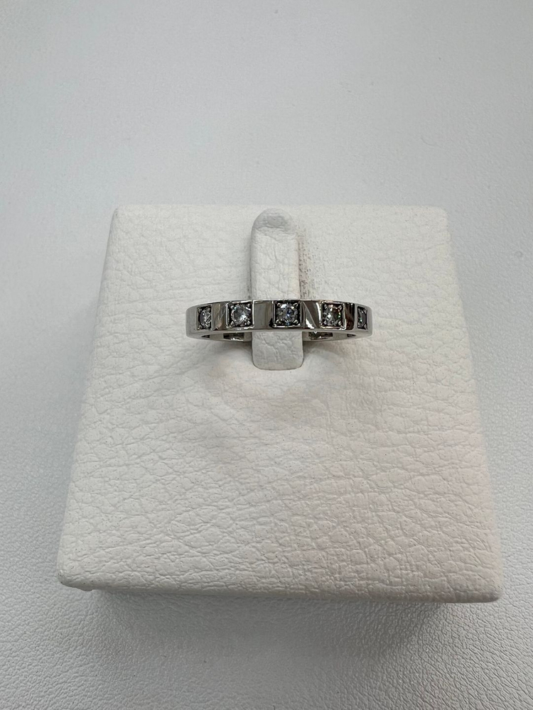 [중고명품 럭스올 울산점]불가리 메리미 플래티넘 다이아몬드 5P 웨딩링--7