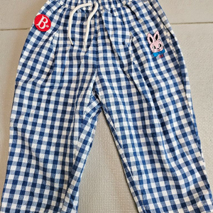 베베드피노 체크 바지 100