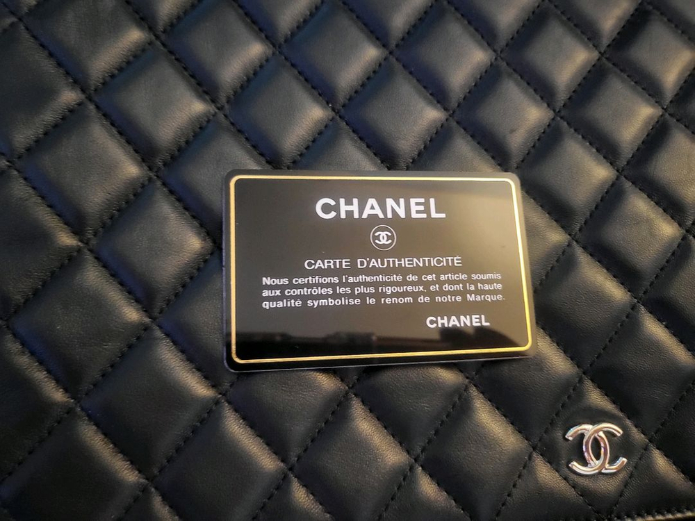 정품 샤넬 클러치 라지--5