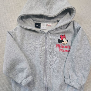 자라 키즈 미니마우스 기모 후드집업 104