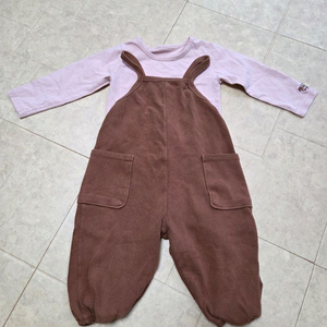 아프리콧스튜디오 오버롤 상하복세트 S사이즈