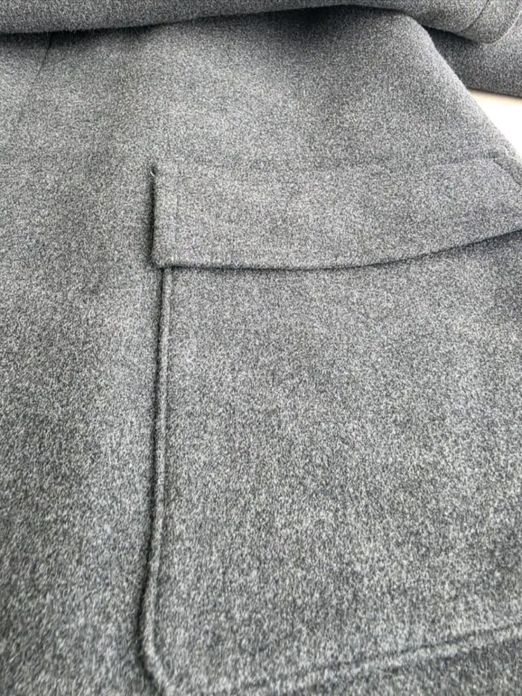 [40] 21FW 캡틴선샤인 트래블러 발마칸 코트 다크그레이--2