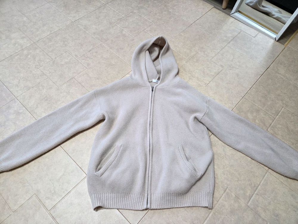 니트 집업 프리 사이즈--1