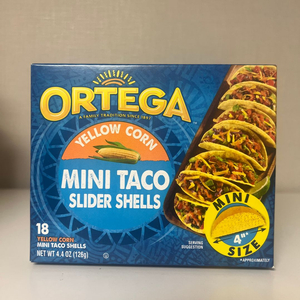 오르테가 미니 타코셸 18개입 126g 이미지