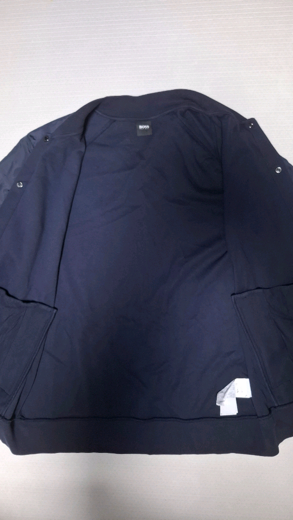 (정품) 휴고보스 바시티 자켓 105 블루종 매장판--6