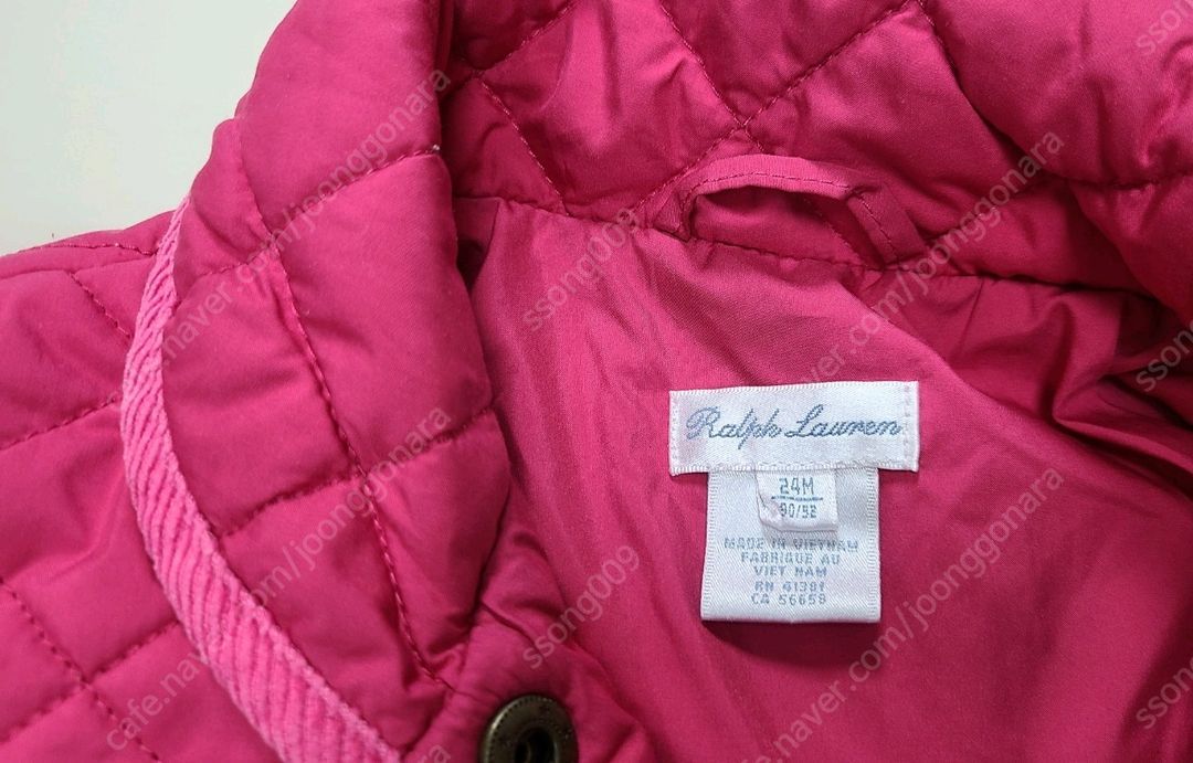 택포)여아 폴로 봄용 코트, 닥스 가디건(90사이즈)--1