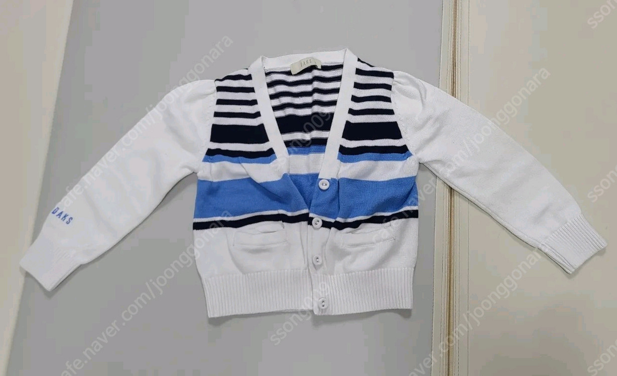 택포)여아 폴로 봄용 코트, 닥스 가디건(90사이즈)--2