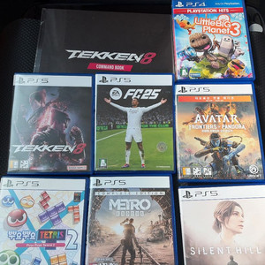 플스5 게임cd 7종 일괄판매