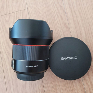 캐논용 삼양 af 14mm f2.8 광각렌즈