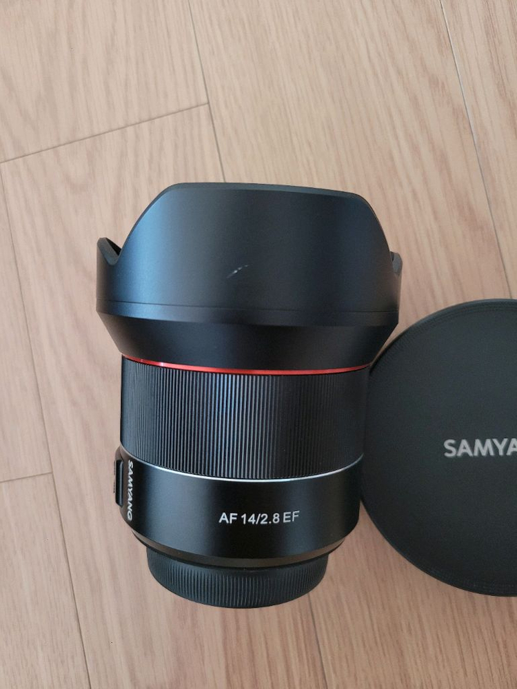 캐논용 삼양 af 14mm f2.8 광각렌즈--1