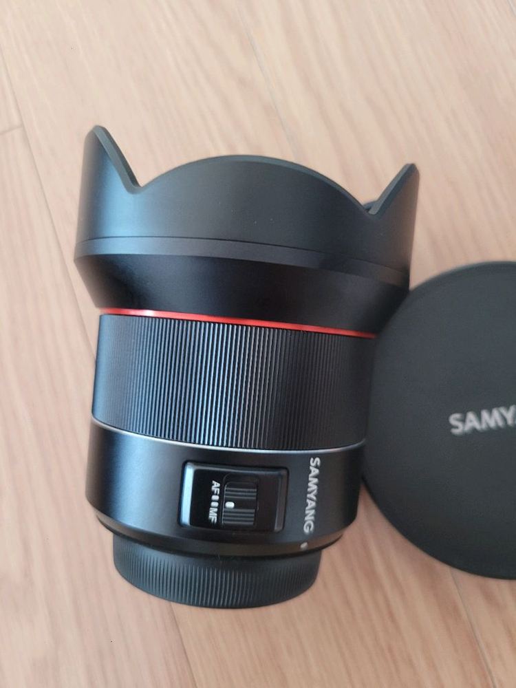 캐논용 삼양 af 14mm f2.8 광각렌즈--2