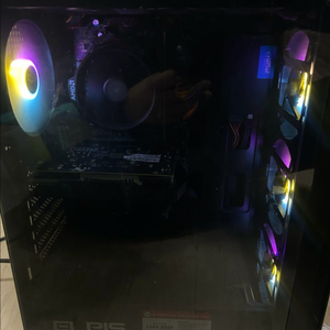 라이젠5 3500, gtx1650 게이밍 컴퓨터 본체 이미지