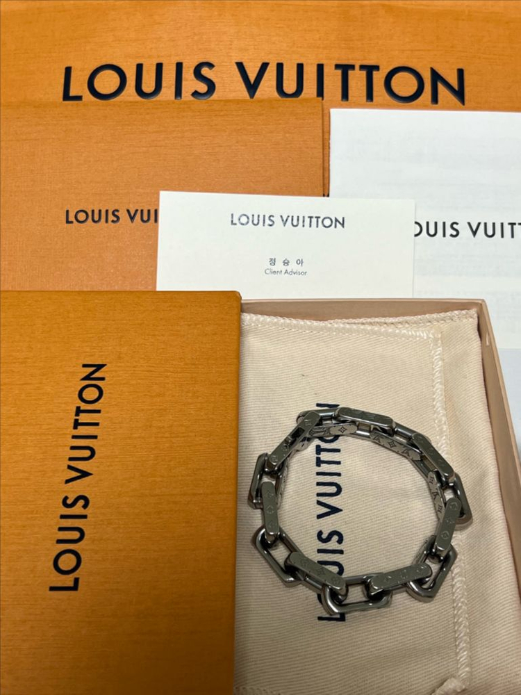 [정품] M 루이비통 모노그램 버질아블로 팔찌 이미지