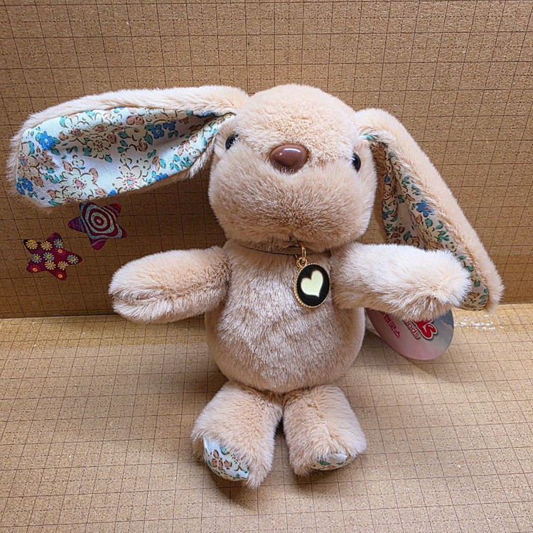 브라운 토끼인형 키링 새상품--3