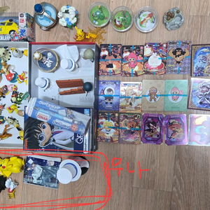 포켓몬 캡슐 피규어, 미니카, 괴도키드 샤프 및 피규어, 쿠키런 킹덤 카드 판매 및 무료나눔 이미지