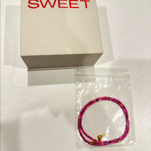 (새상품) Bittersweet 비터스윗 헤드투토 비즈 목걸이