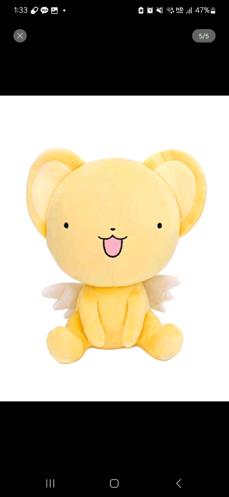 (새상품) 카드캡터 사쿠라 체리 일본 한정판 28cm 대형 인형--2