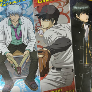 은혼 사카타 긴토키 히지카타 토시로 삼젯&히지카타 토시로 눈송이 포스터 일괄