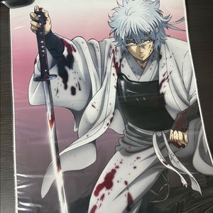 은혼 사카타 긴토키 시로야사 백야차 포스터