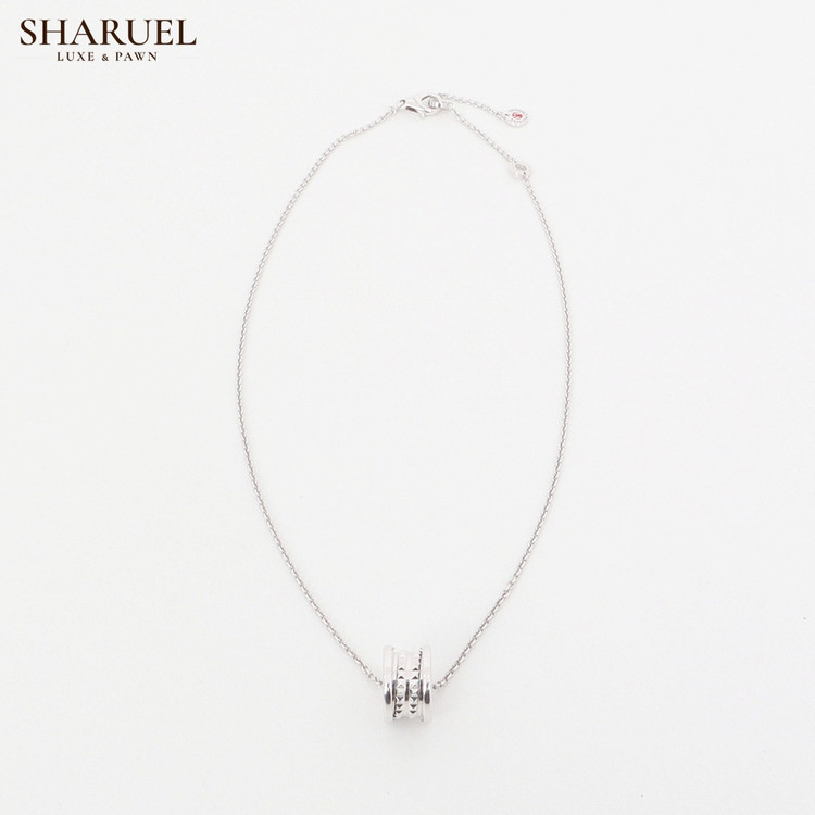 불가리 비제로원 세이브더칠드런 실버 목걸이 361007--4