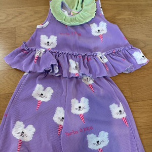 베베베베 플리츠셋트 s사이즈