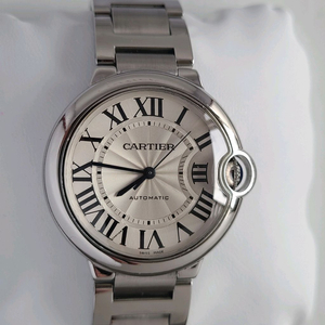 까르띠에 발롱블루 오토매틱 메탈 36mm 미듐사이즈