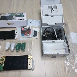 닌텐도스위치oled 젤다에디션 상태좋음