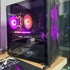 게이밍pc (MSI RTX 3060Ti)+asus모니터 이미지