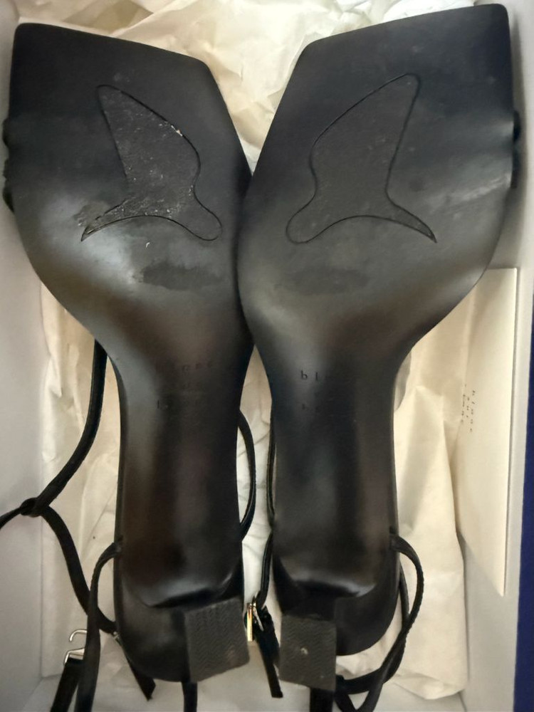 블랑수블랑 Didie Sandals Leather Black 250--6