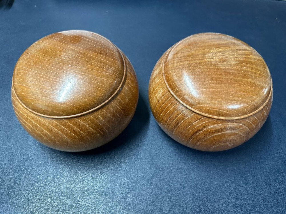 [마지막할인] 조개 바둑알 (대합기석) 32호 / 검은 천연석 바둑돌 34호 이미지