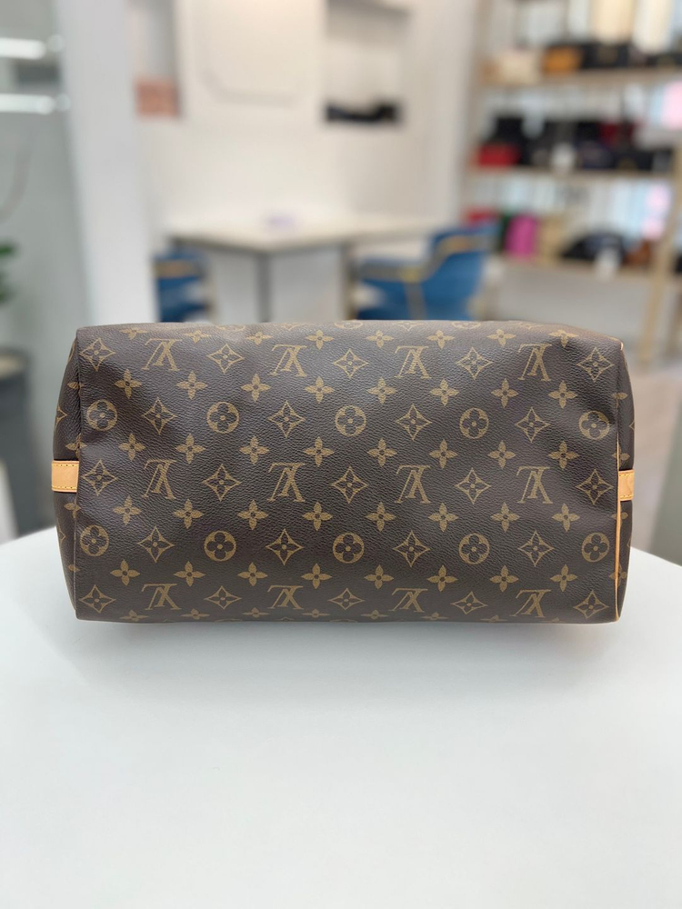 [중고명품 럭스올 울산점]루이비통 스피디 반둘리에 35 모노그램 숄더백--3