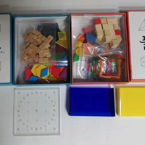 (수학 교구) 플라토 주머니(평면, 입체)