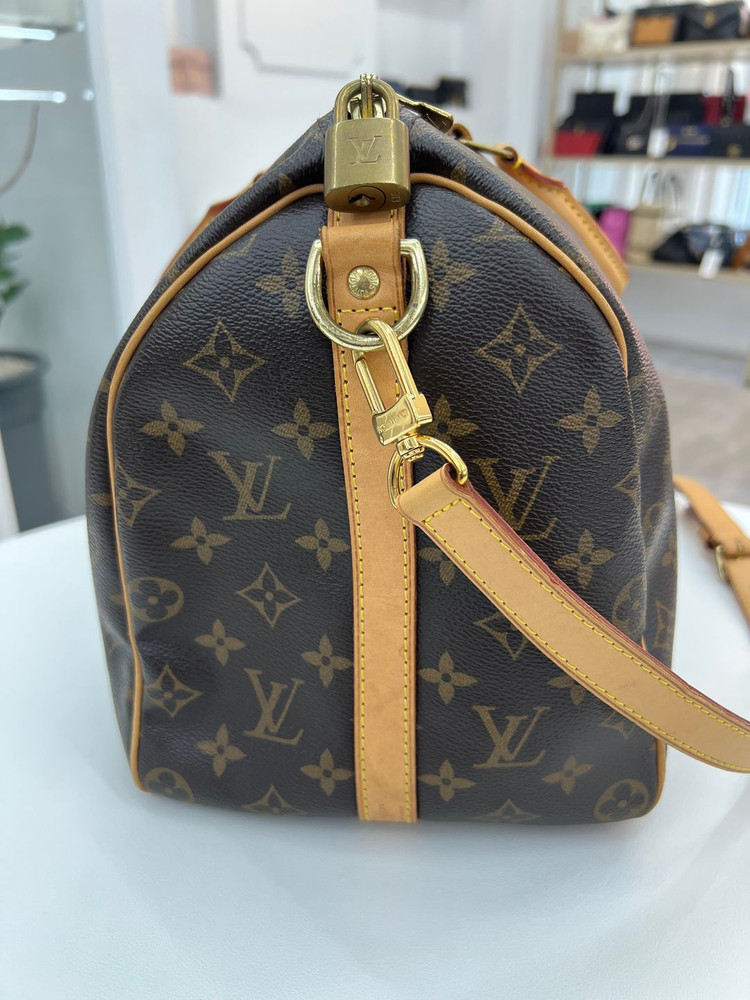 [중고명품 럭스올 울산점]루이비통 스피디 반둘리에 35 모노그램 숄더백--6