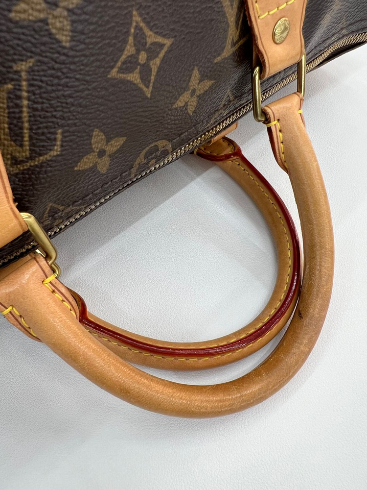 [중고명품 럭스올 울산점]루이비통 스피디 반둘리에 35 모노그램 숄더백--7