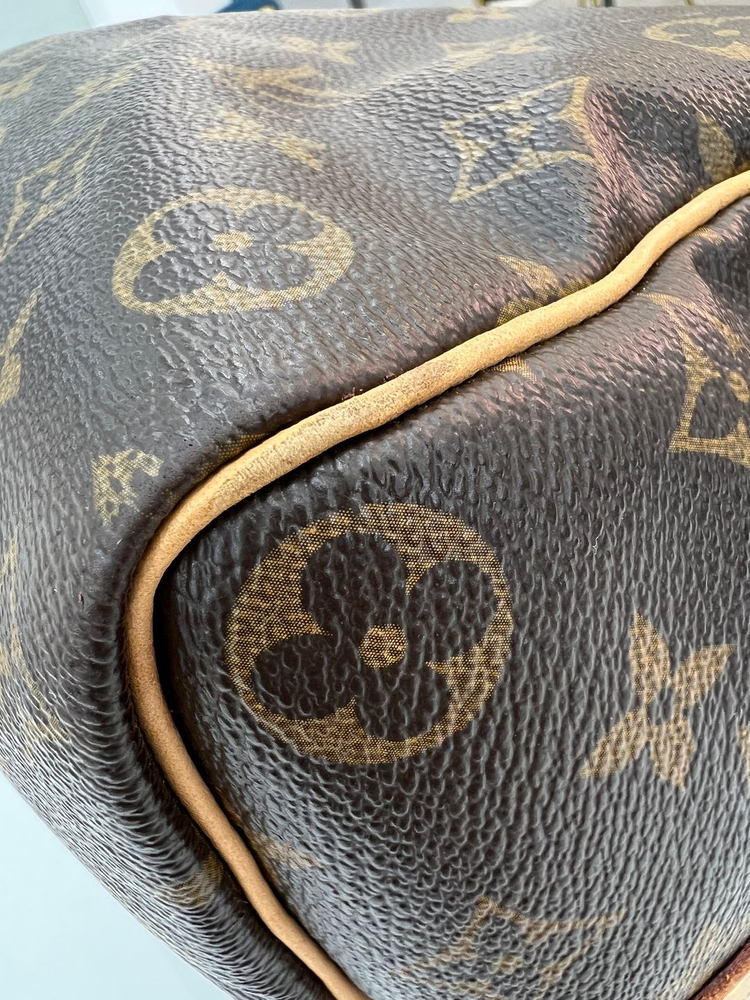 [중고명품 럭스올 울산점]루이비통 스피디 반둘리에 35 모노그램 숄더백--8