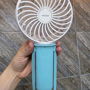 요이치 휴대용 선풍기 손풍기 이미지