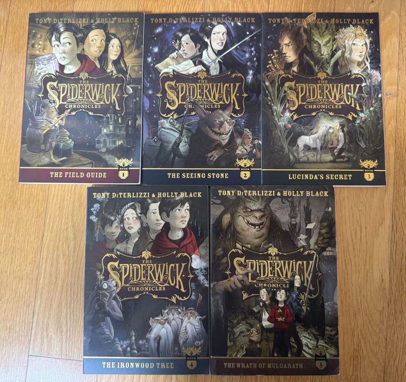 스파이더윅 원서 5권--2