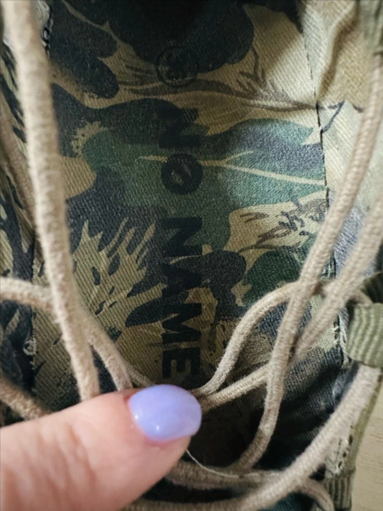 No Name 카키색 웨지힐 샌들(36) 이미지