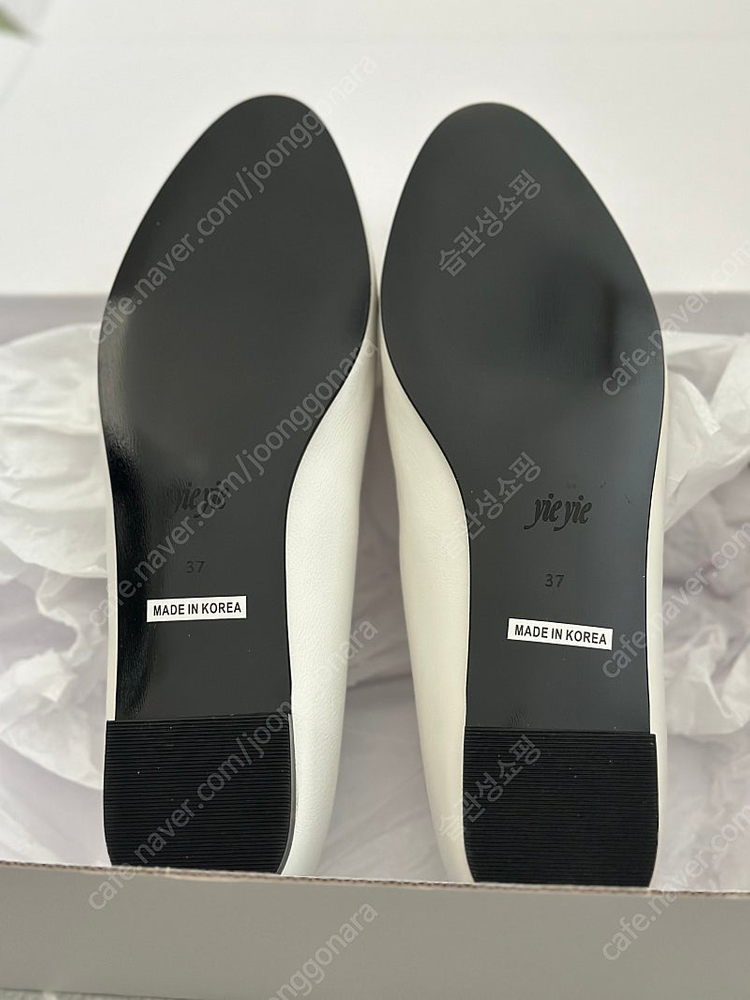 w컵셉 소가죽 플랫 로퍼 240 (새상품) 이미지