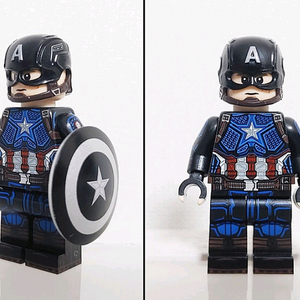 레고 커스텀 마블 블랙 캡틴