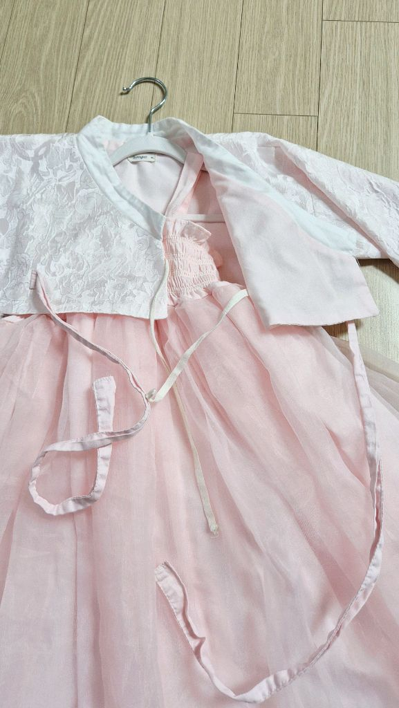 버니테일 여아 튜튜 한복 XL 여아한복 유아한복 이미지