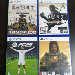 PS5 게임 고스트오브 요테이 , 고스트 오브 쓰시마 데스스트랜딩 디럭터즈 FC25 피파25 이미지