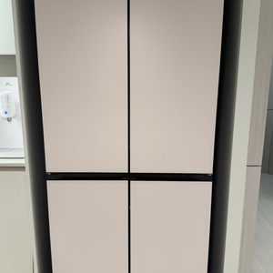 LG 오브제 디오스 4도어 키친핏 냉장고