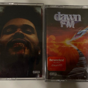 위켄드the weeknd after hours,dawn fm 카세트테이프