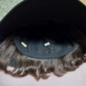 힐링햇 인모가발밎 탈부착 모자 두개