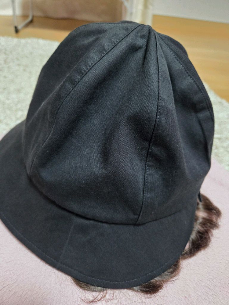 힐링햇 인모가발밎 탈부착 모자 두개--1