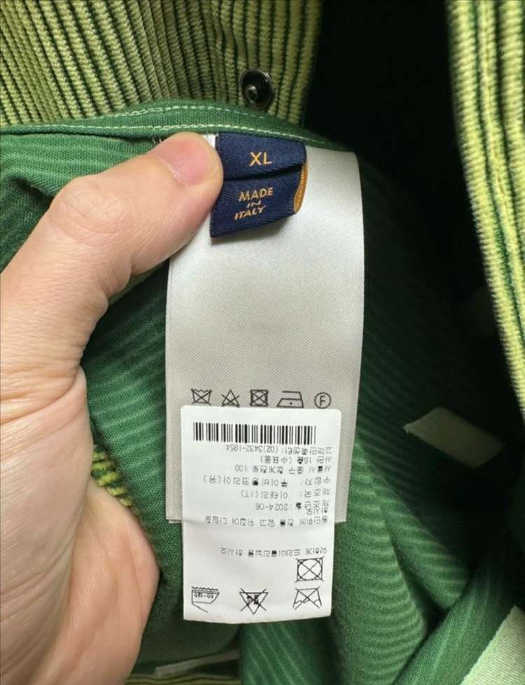 루이비통 박서보 콜라보 셔츠 XL--3