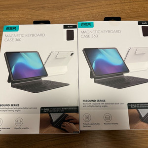 ESR 아이패드 에어 11 M2 M3 M4 4 5세대 프로11 3 4 5 6세대 블루투스 360 매직 키보드 케이스